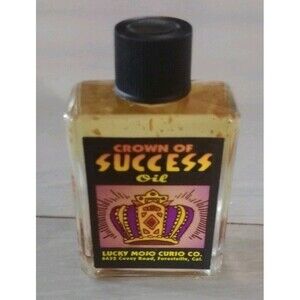 Lucky Mojo Curio Company: Genuine Crown of Success Oil. Hoodoo & Rootwoork. Love